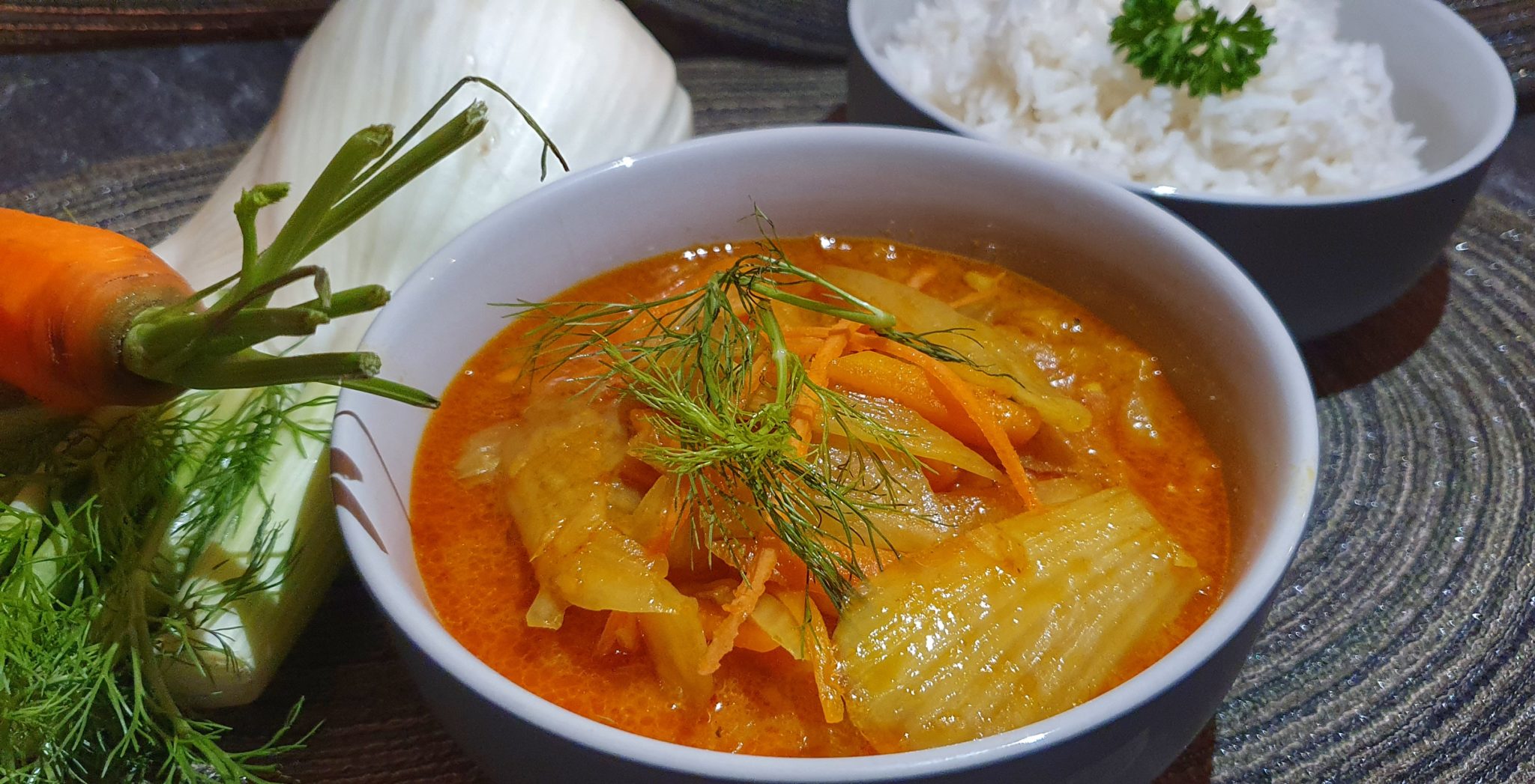 Fenchel-Curry mit Reis (vegetarisch) - lifestylezauber.de